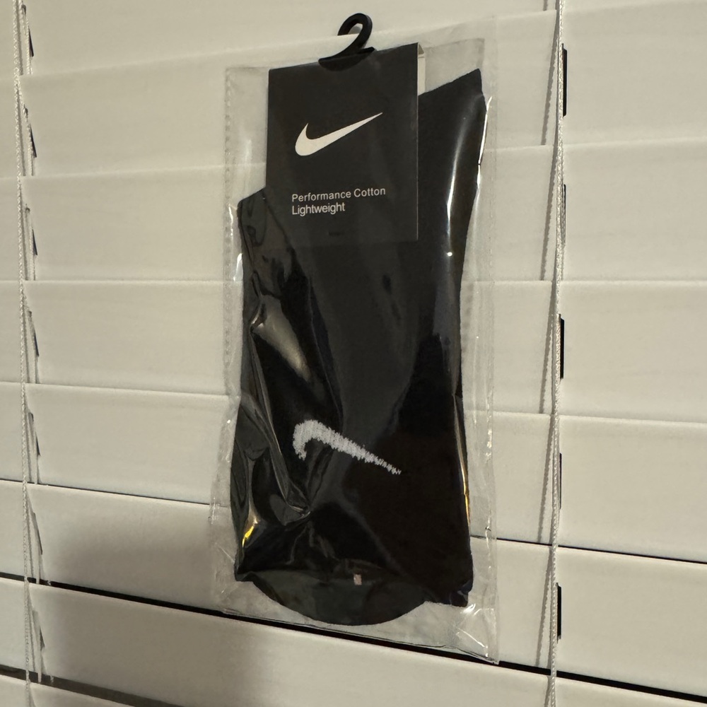 Nike Black Performance Cotton Socks